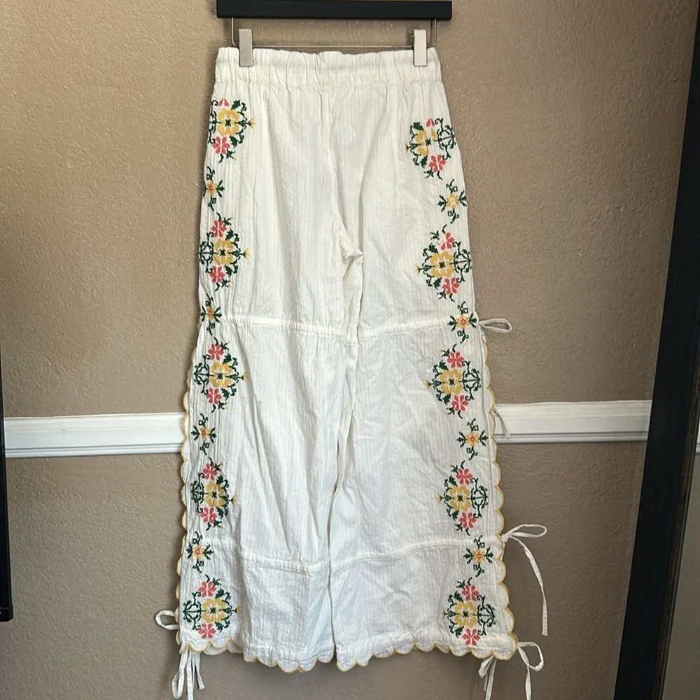 Free People Spring Breeze tie Pants - Picture 7 of 8